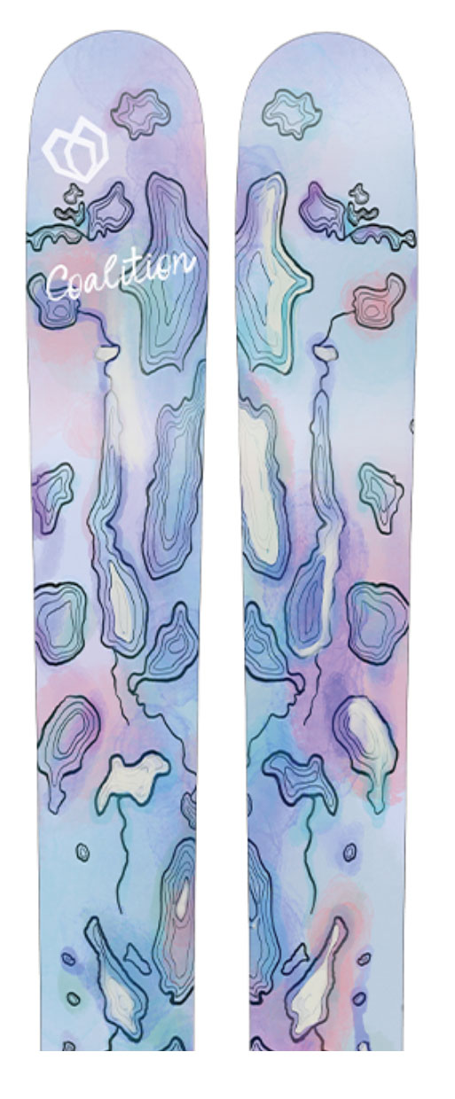 Coalition Snow Rafiki powder skis